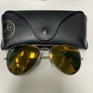 Ray Ban All Gold Aviators